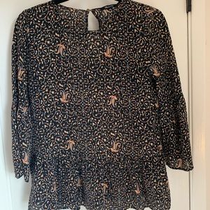 Madewell Peplum Blouse